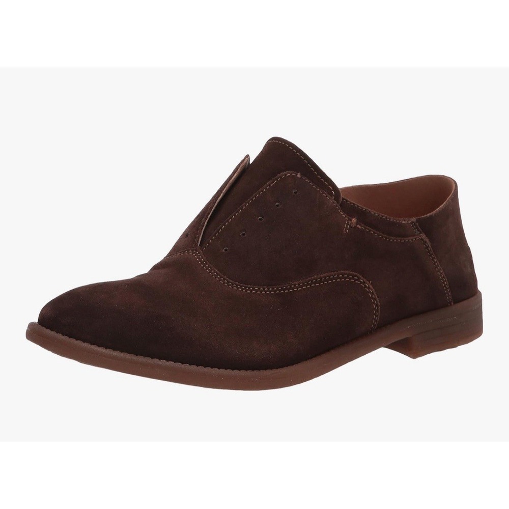 Kenneth Cole New‎ York Men's Rustin Laceless Cb Oxford Size 11 Suede Brown